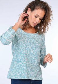 Sorgenfri Sylt JANTJE - Langarmshirt - turquoise