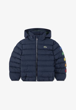 Lacoste PATCHES PUFFE - Winterjacke - marine