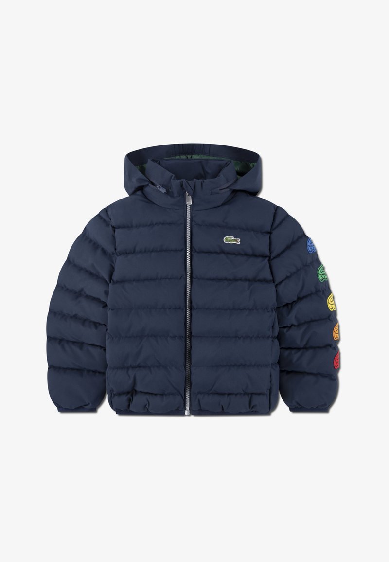 Lacoste PATCHES PUFFE - Winterjacke - marine