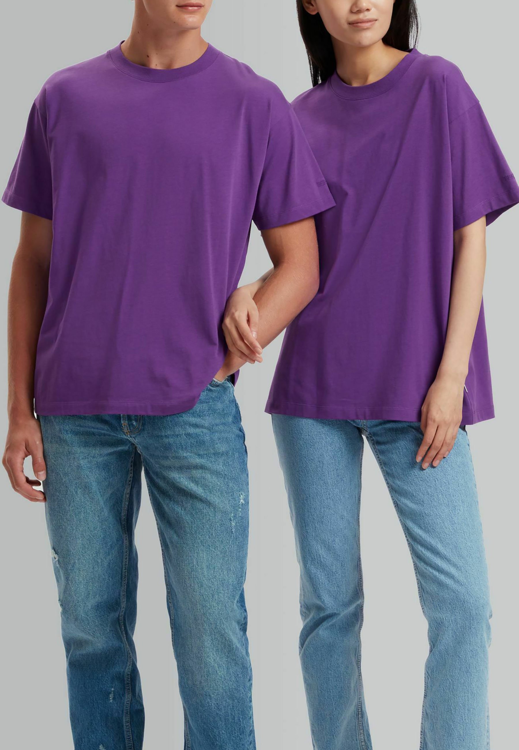 Esprit Print T-shirt - purple/dark 