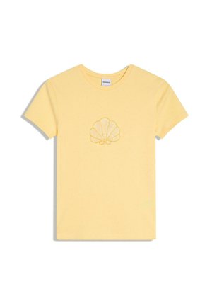 Bershka, PRINTED- T-SHIRT - T-shirt imprimé - yellow