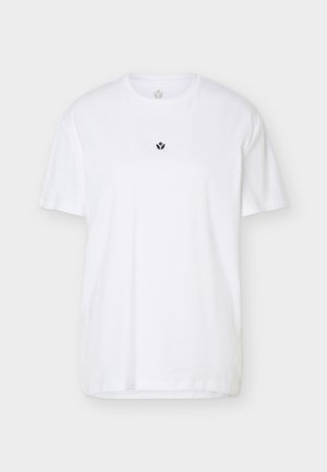 Even&Odd active, ESSENTIAL RELAXED TEE - T-shirt basique - white