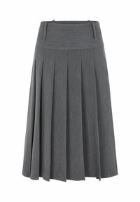 Selah B Pinstripe Nederdel - Antracit main image 0