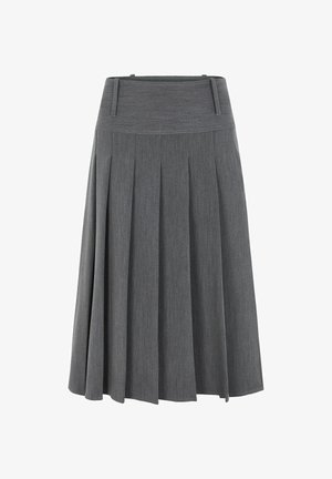 Soft Rebels, sukňa v tvare A - charcoal melange