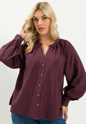Yours Clothing, PLUS SIZE BLOUSES & SHIRTS - Blouse - burgundy