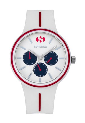HIM - Chronograph watch - bianco/rosso