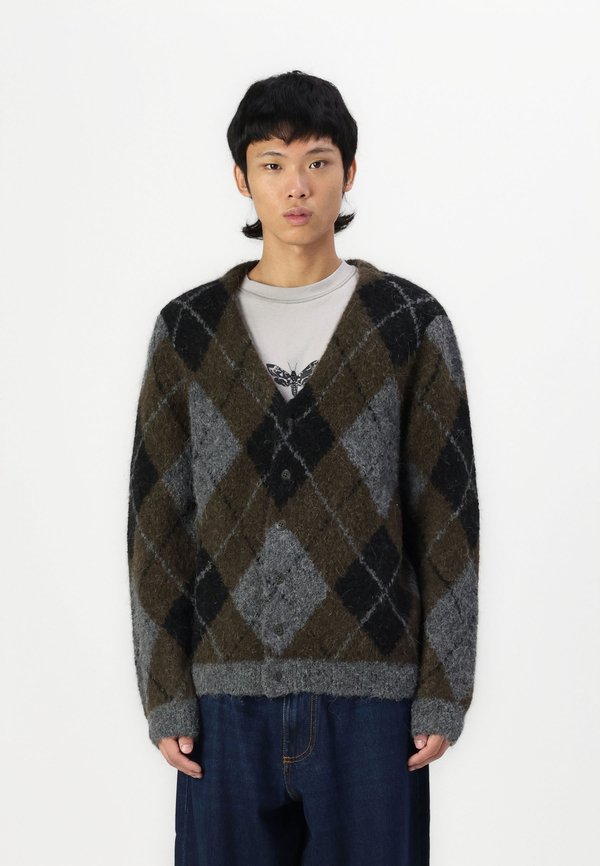 CARDIGAN - Cardigan - winter argyle lagoon