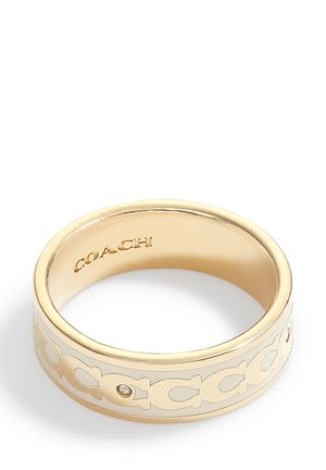 COACH SIGNATURE BAND - Anillo - white