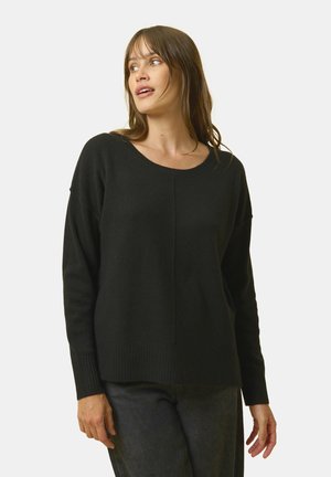 COL ROND - Jersey de punto - noir