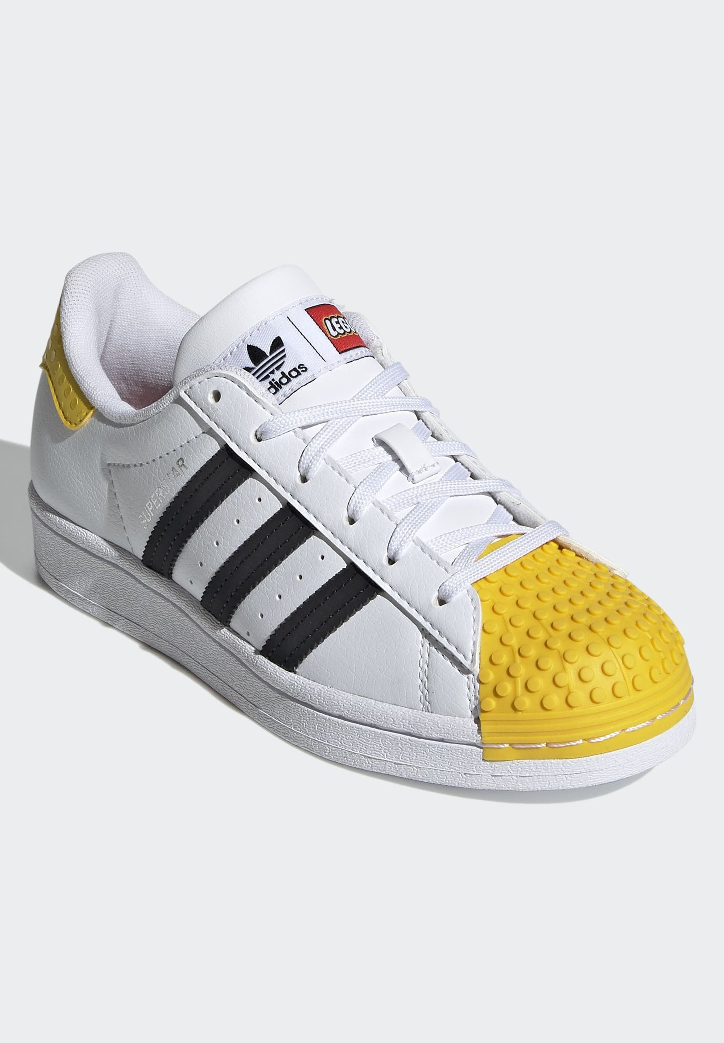 adidas Originals X LEGO SUPERSTAR ORIGINALS - Trainers - white -  Zalando.co.uk