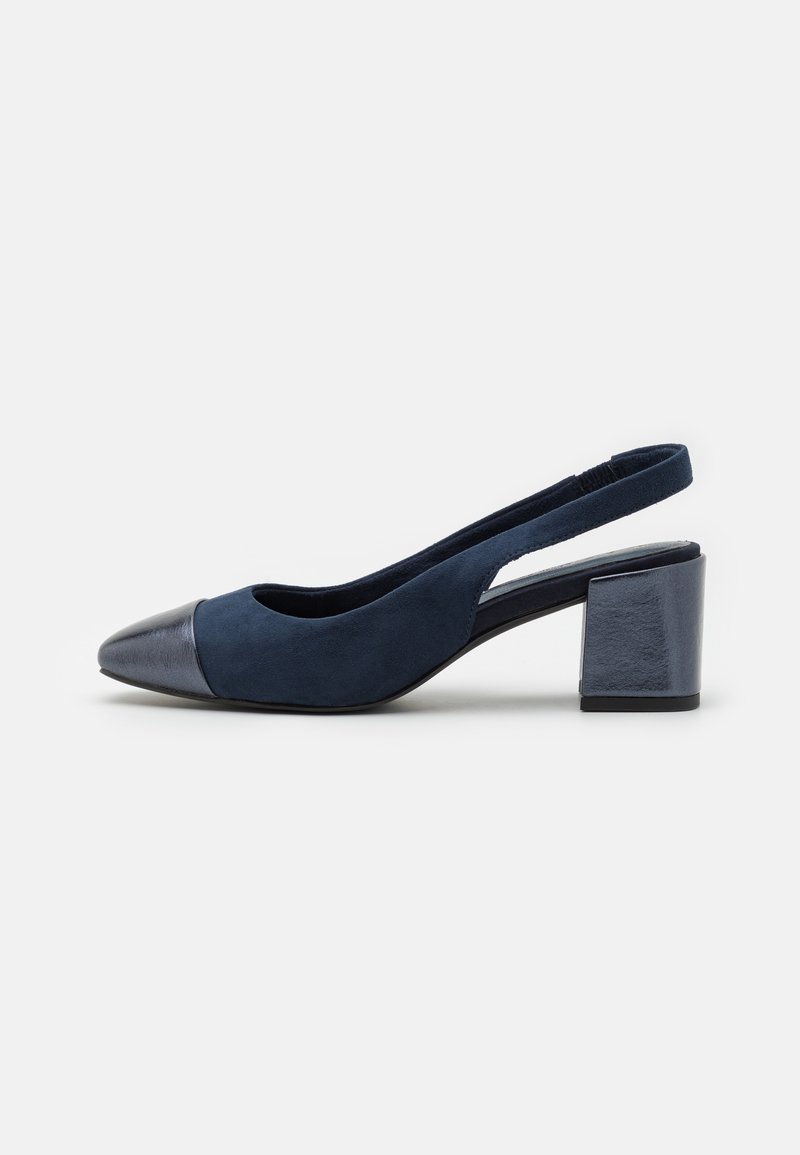 Marco Tozzi Klassiske pumps - navy