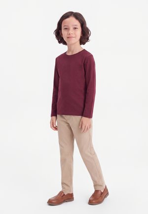 Friboo, 7 PACK  - Camiseta de manga larga - beige/bordeaux/light pink