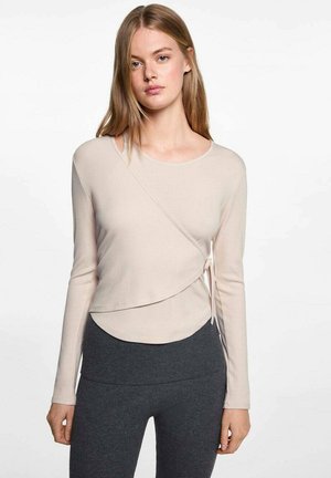Mango Kids Long sleeved top - off-white