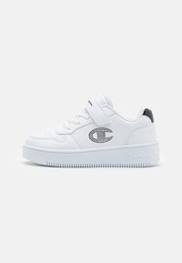 Champion - REBOUND PLATFORM UNISEX - Športni copati - white/gun metallic Miniaturna slika 1