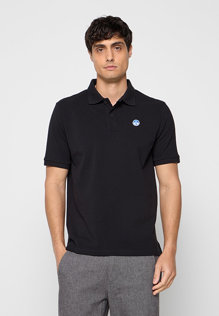 North Sails Poloshirt zwart