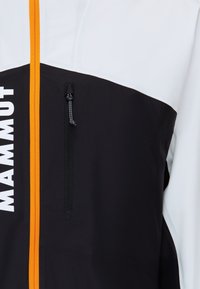 Mammut AENERGY HOODED - Giacca hard shell - black white