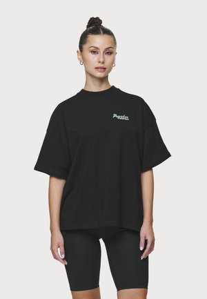 Pegador CHAPI HEAVY OVERSIZED TEE - T-shirt imprimé - black