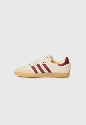 SAMBA OG UNISEX - Baskets basses - white/shadow red/gum
