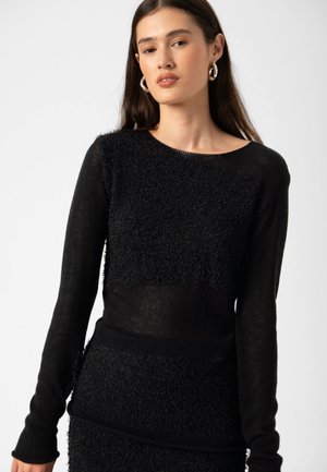 Soaked in Luxury SLTINE PULLOVER - Pulover - black