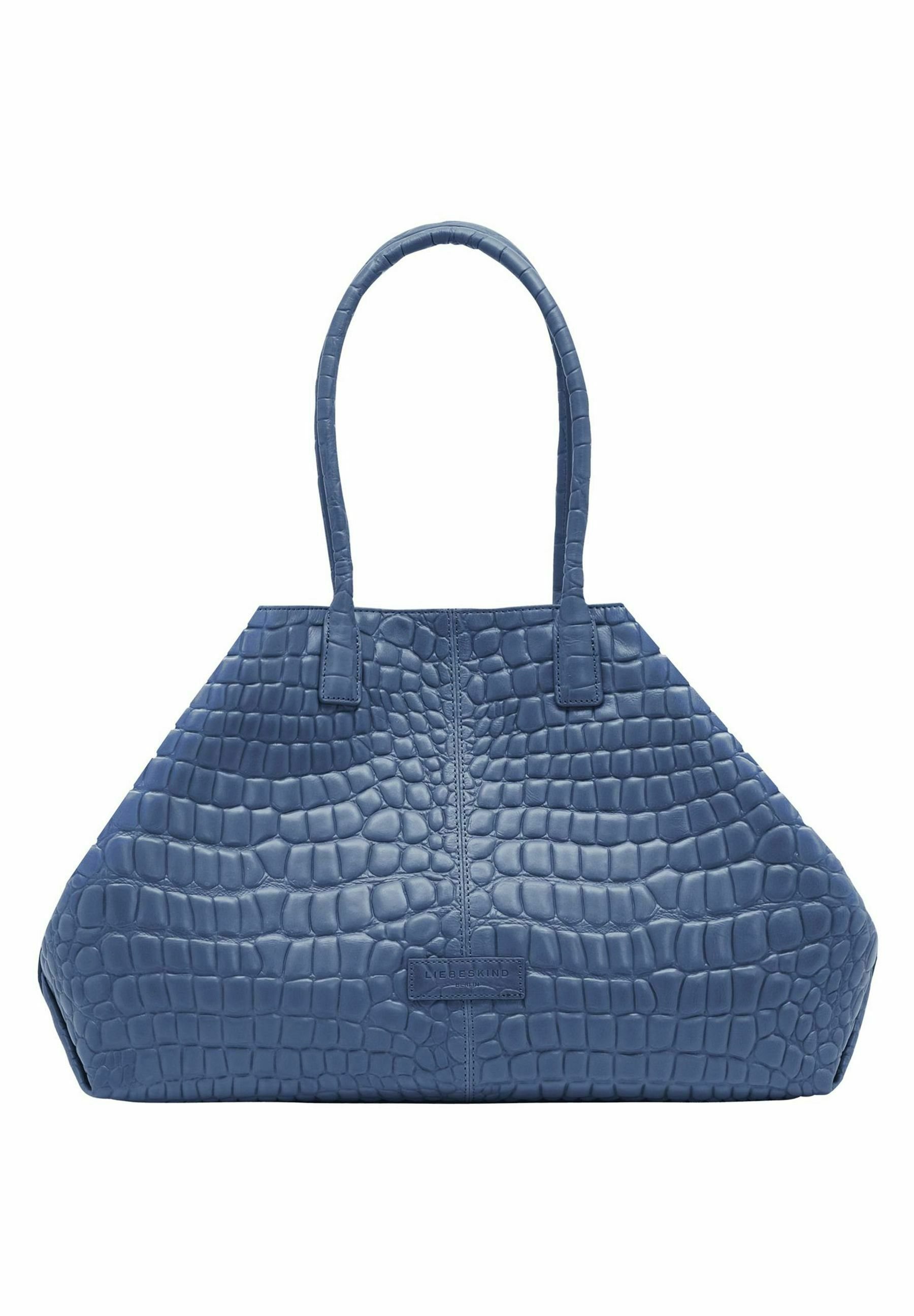 Tasche Blau Liebeskind Tasche Beutel Liebeskind Berlin WAXY CROCO