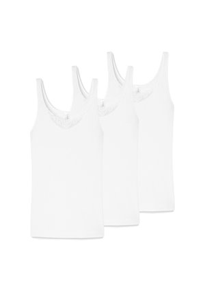 3 PACK  - Unterhemd/-shirt - weiß