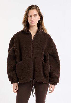 JAMIL - Giacca in pile - chocolat