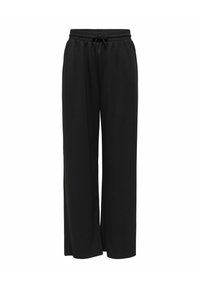 MIT WEITEM BEINSCHNITT ONLSCARLETT - Tracksuit bottoms - black