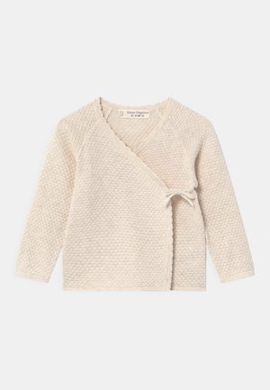 PICASSO BABY WRAP UNISEX - Kardigan - ivory