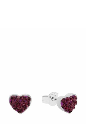 HEARTS - Oorbellen - silver-coloured