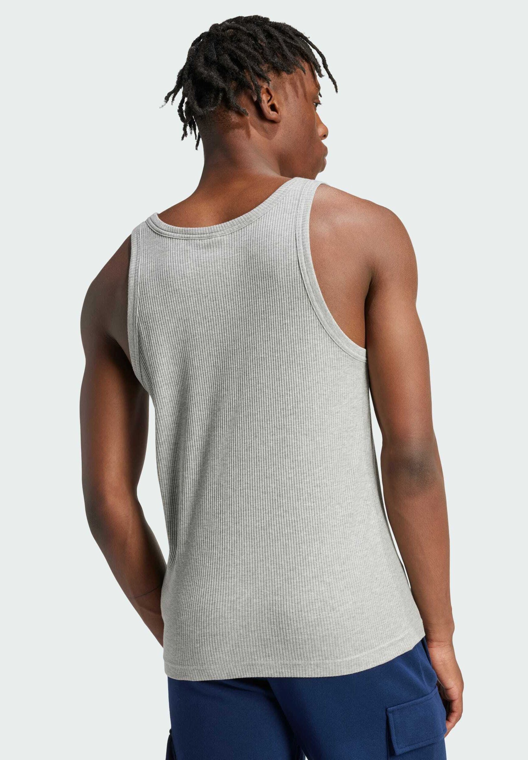 adidas heathered tank top