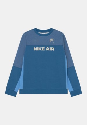 AIR CREW - Mikina - marina blue/university blue/light bone