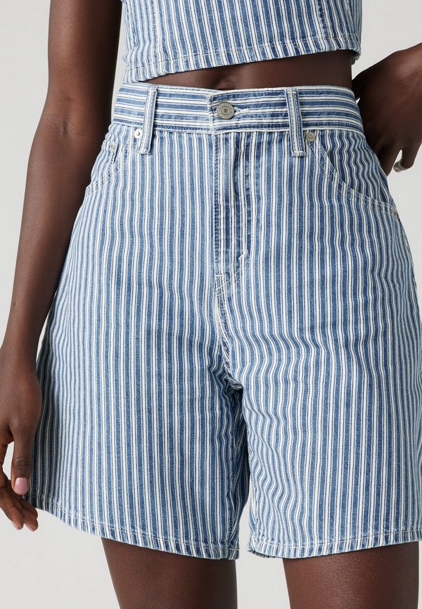 HIGH BAGGY - Denim shorts4