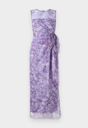 Cinq à Sept PAINTED HYDRANGEA MILEY DRESS - Vestido de cóctel - lilac wine