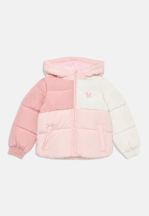 Jachetă de iarnă - light pink/white