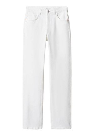 Jean droit - white