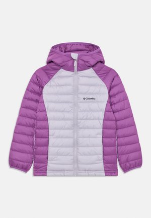 Columbia POWDER LITE HOODED JACKET UNISEX - Veste mi-saison - lavender pearl/razzle