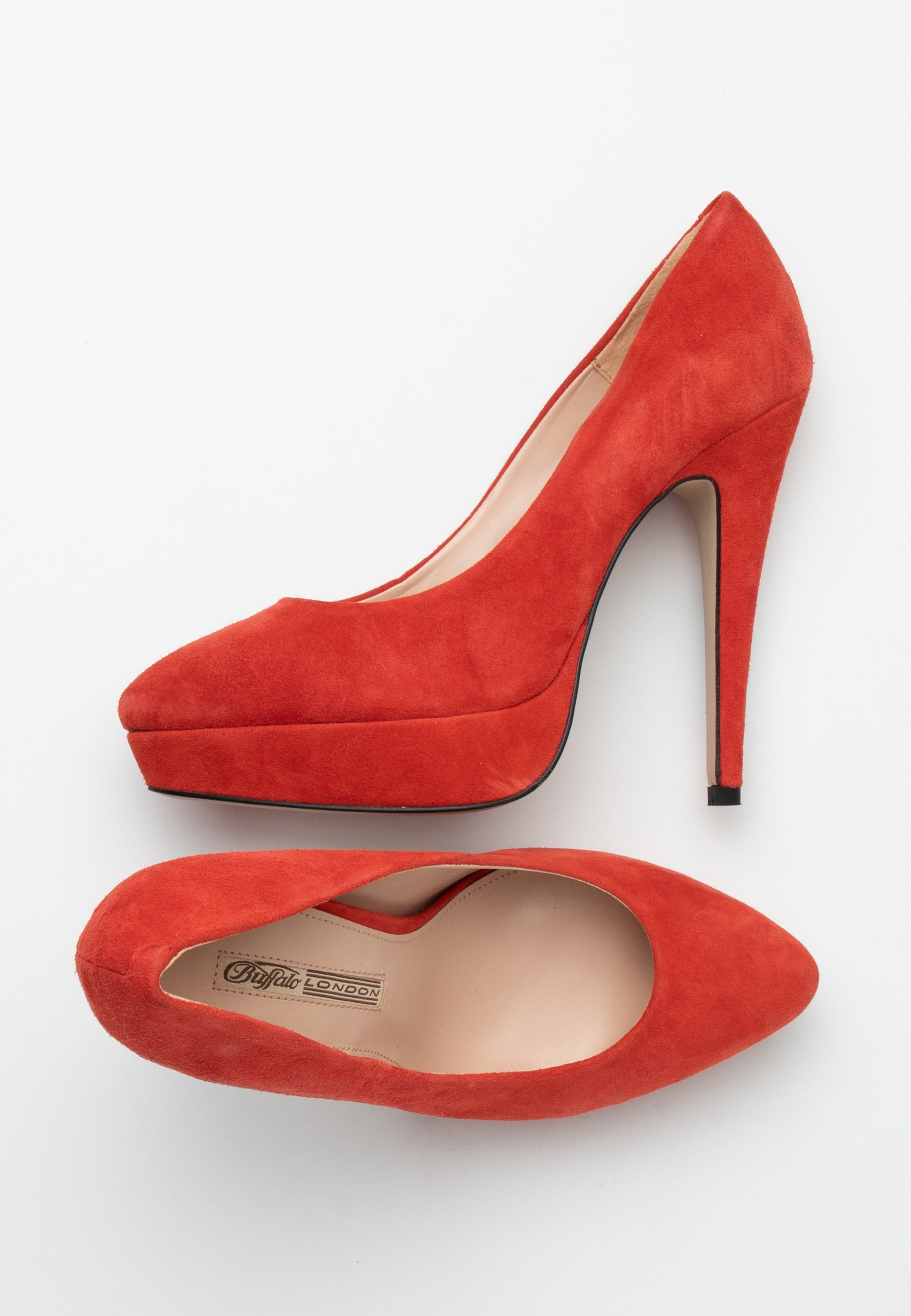 Buffalo London High heels red (Pre-owned) Zalando