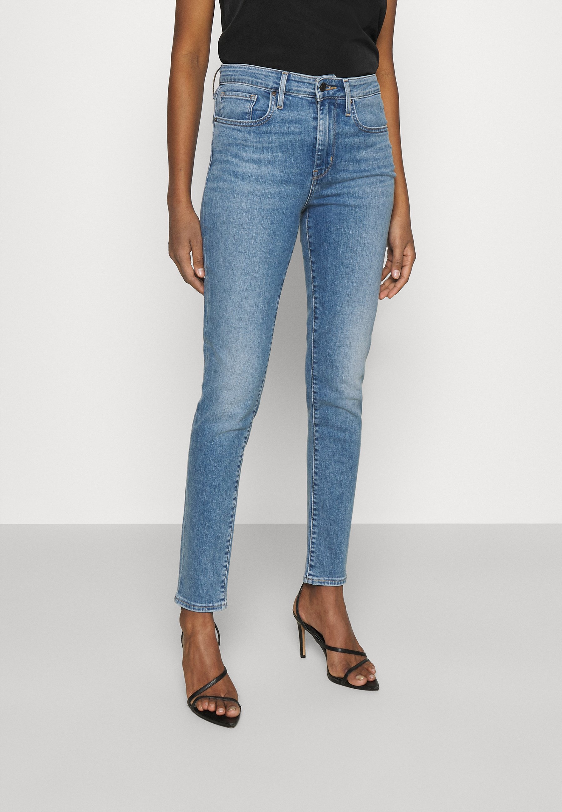 Levi's® 721 HIGH RISE SKINNY - Jeans Skinny Fit - don't be extra/light-blue  denim 