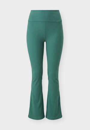 Björn Borg STUDIO FLARE TIGHTS - Legíny - mallard green