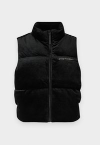 Juicy Couture LIGHTENING GILET - Waistcoat - black