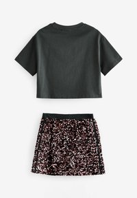 Next EMBELLISHED AND SEQUIN SET - A-Linien-Rock - charcoal grey