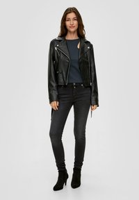 QS Langarmshirt - schwarz