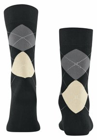 FALKE SENSITIVE ARGYLE - Calze - black