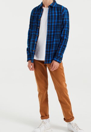 SLIM FIT - Pantalones chinos - cinnamon brown