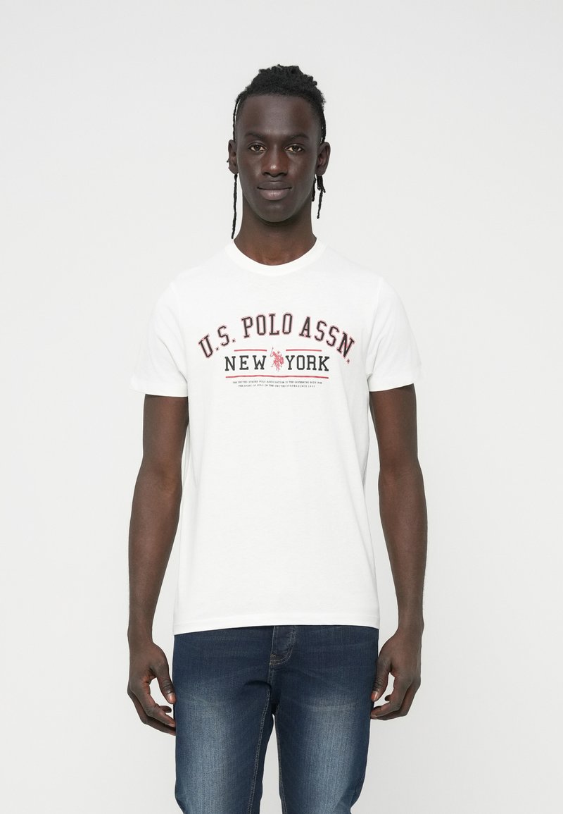 U.S. Polo Assn. T-shirt print crème