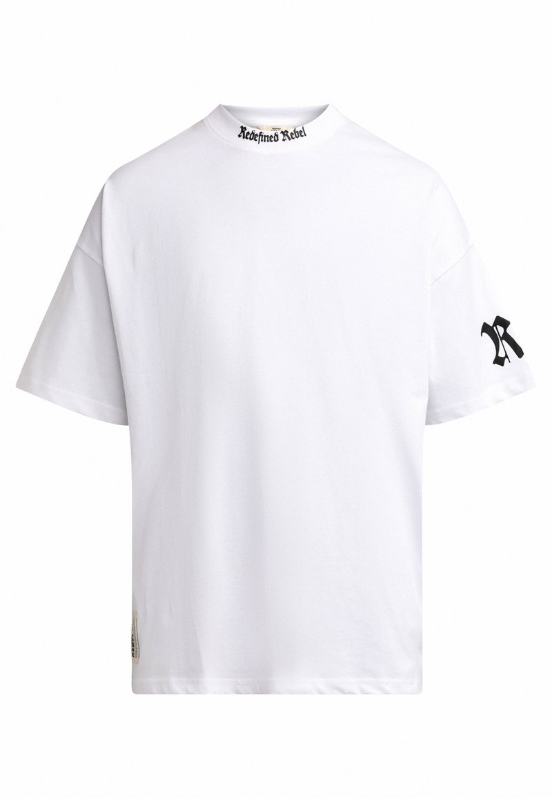 Redefined Rebel T-shirt print wit Redefined Rebel T-shirt print wit