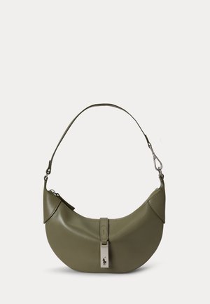 Polo Ralph Lauren, POLO ID CALFSKIN MINI SHOULDER BAG - Käsilaukku - basil