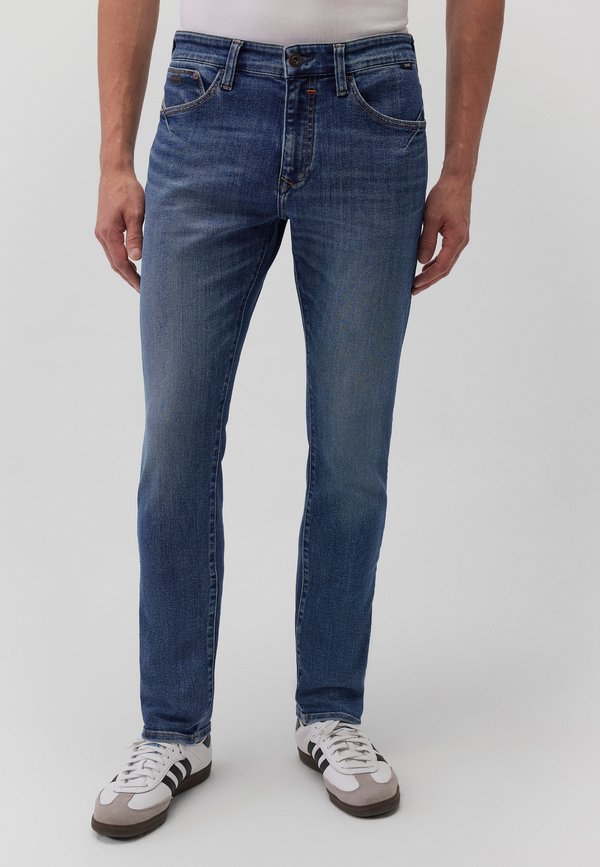 Jeans Straight Leg - mid brushed ultra move