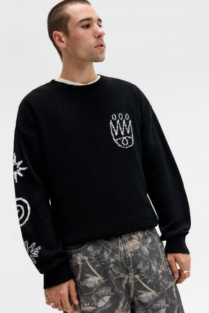 BLACK JUMPER - Jumper - black