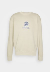 Jack & Jones PREMIUM JPRBLUPETE CREW NECK - Bluză de molton - island fossil